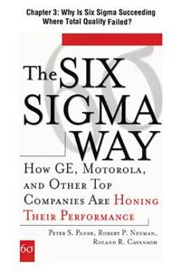 [Chapter 3] Why Is Six SIGMA Succeeding Where Total Quality 