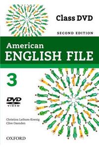 American English File 2e 3 Class DVD