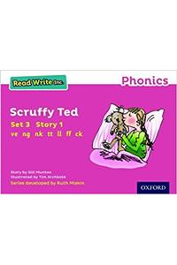 Read Write Inc. Phonics: Scruffy Ted (Pink Set 3 Storybook 1)
