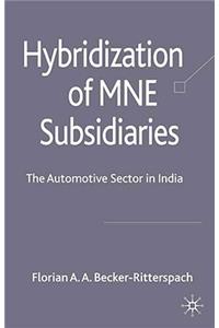 Hybridization of MNE Subsidiaries