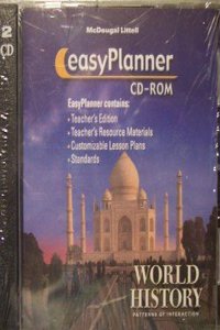 McDougal Littell World History: Patterns of Interaction: Easyplanner CD-ROM Grades 9-12