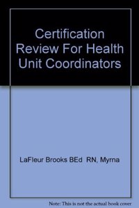 Certification Review for Health Unit Coordinators