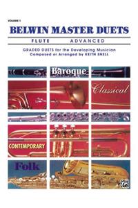 BELWIN MASTER DUETS FLUTE ADVANCED I