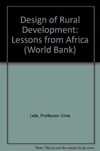 Design of Rural Development