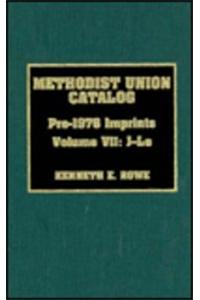 Methodist Union Catalog, J-Le