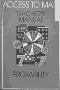 Access to Math: Probablity Trm 96c