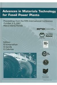 Advances in Materials Technology for Fossil Power Plants