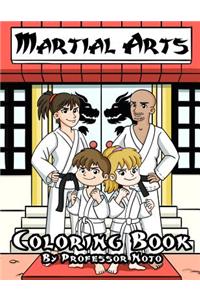 Martial Arts Coloring Book