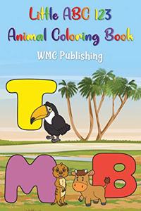 Little ABC 123 Animal Coloring Book