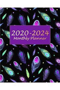 2020-2024 Monthly Planner