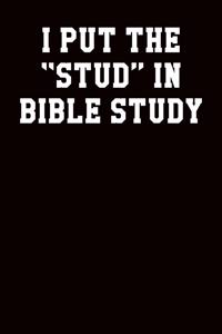 I Put the Stud in Bible Study