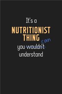 It's a Nutritionist Thing You Can Understand