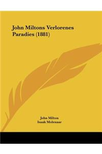 John Miltons Verlorenes Paradies (1881)