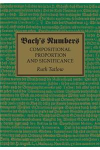 Bach's Numbers