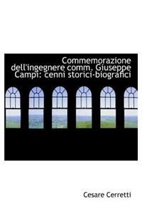 Commemorazione Dell'ingegnere Comm. Giuseppe Campi