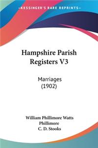 Hampshire Parish Registers V3