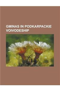 Gminas in Podkarpackie Voivodeship