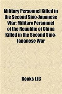 Military Personnel Killed in the Second Sino-Japanese War