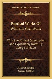Poetical Works of William Shenstone