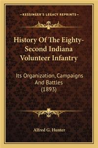 History Of The Eighty-Second Indiana Volunteer Infantry