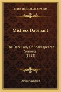 Mistress Davenant