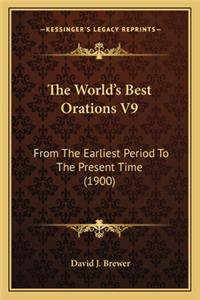 World's Best Orations V9