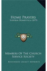 Home Prayers