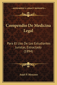 Compendio De Medicina Legal
