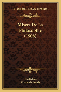 Misere De La Philosophie (1908)