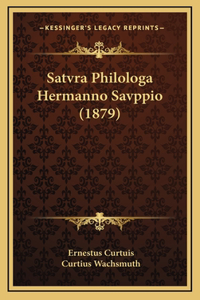 Satvra Philologa Hermanno Savppio (1879)