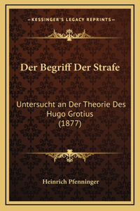 Der Begriff Der Strafe