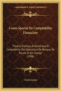 Cours Special De Comptabilite Financiere