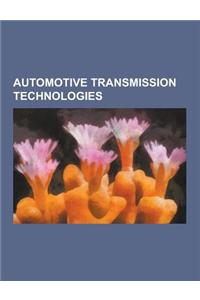 Automotive Transmission Technologies