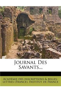Journal Des Savants...
