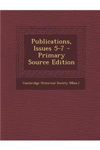 Publications, Issues 5-7