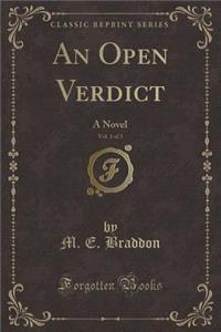An Open Verdict, Vol. 1 of 3