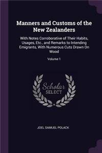 Manners and Customs of the New Zealanders