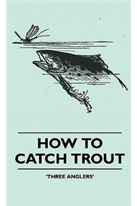 How to Catch Trout