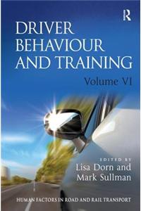 Driver Behaviour and Training: Volume VI