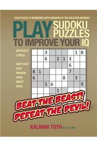 Play Sudoku Puzzles to Improve Your IQ