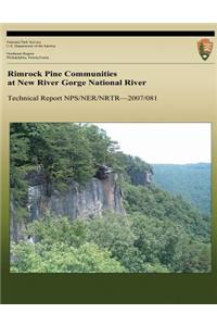 Rimrock Pine Communities at the New River Gorge National River