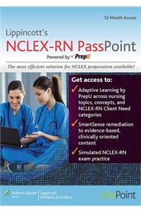 Lww NCLEX-RN Passpoint; Lww Docucare One-Year Access; Plus Lww Corusepoint for Nursing Concepts Package