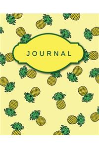 Journal (Yellow Pineapples)