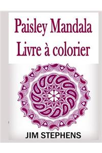 Paisley Mandala Livre à colorier