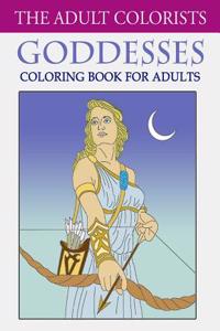 Goddesses Coloring Book for Adults