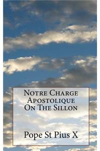 Notre Charge Apostolique On The Sillon