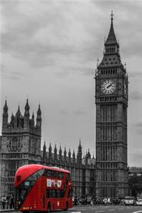Red Double Decker Bus in London, England UK Journal