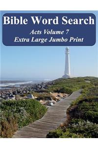 Bible Word Search Acts Volume 7