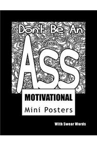 Motivational Mini Posters With Swear Words