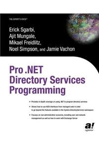 Pro .Net Directory Services Programming